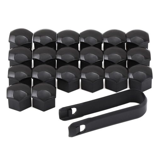 Couvertures De Boulons D'écrou De Moyeu De Roue De Voiture,Capuchon De Roue Automatique,17mm,Ford Explorer,Kuga,Fortis,Rollet,Captiva,Suzuki,Jimny Sx4,S-Cross,Haval - Type Black