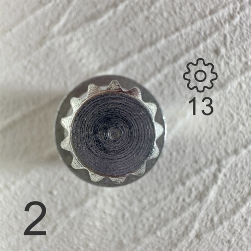 Écrou De Verrouillage De 2,2 De Roue Antivol,Adaptateur De Clé - O À -9,8d0601139f Pour Volkswagen Vw,Golf,Jetta,Passat,Touran,Audi A4,Horizon,A8,Tt - Type Volkswagen 2