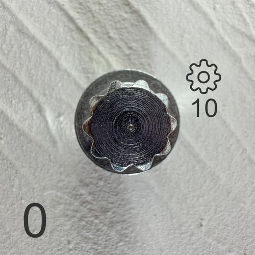 Écrou De Verrouillage De 2,2 De Roue Antivol,Adaptateur De Clé - O À -9,8d0601139f Pour Volkswagen Vw,Golf,Jetta,Passat,Touran,Audi A4,Horizon,A8,Tt - Type Volkswagen 0
