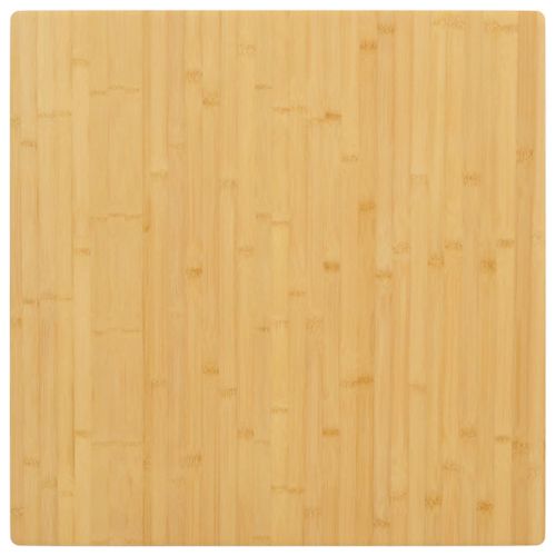 Vidaxl Dessus De Table 70x70x1,5 Cm Bambou