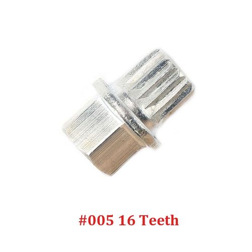 Écrou De Verrouillage De Roue Antivol,Adaptateur De Clé -000--009,Pour Volkswagen Bora,Golf,Jetta,Passat,Audi A4,Horizon,A8,Tt,Q7,Q5,1 Pièce - Type 005 16 Teeth