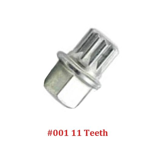 Écrou De Verrouillage De Roue Antivol,Adaptateur De Clé -000--009,Pour Volkswagen Bora,Golf,Jetta,Passat,Audi A4,Horizon,A8,Tt,Q7,Q5,1 Pièce - Type 001 11 Teeth