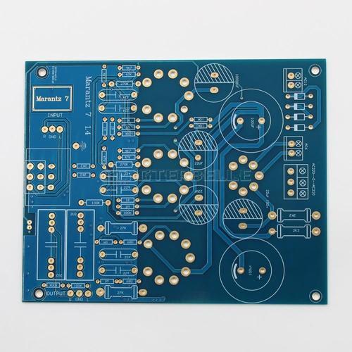 Carte PCB nue de préampli à tube, basé sur Marantz 7, HiFi, 12AX7, amplificateur à tube à vide