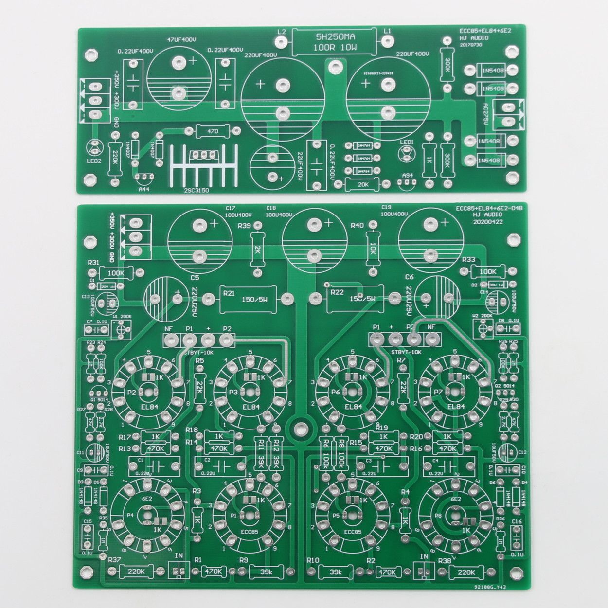 ST-EL84PP EL84 + ECC85 + 6E2 Tube Push-pull Puissance Amplif...