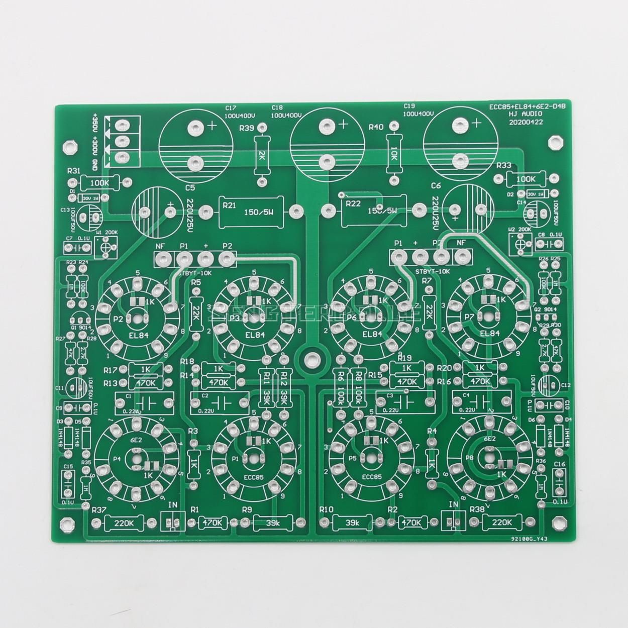 ST-EL84PP EL84 + ECC85 + 6E2 Tube Push-pull Puissance Amplif... - 3