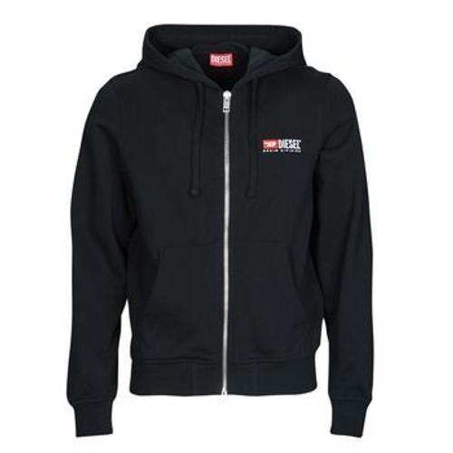 Sweat-Shirt Diesel S-Ginn-Hood-Zip-Div Noir