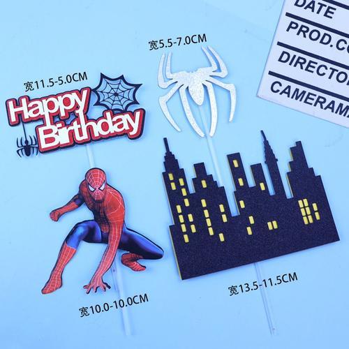 Spider-man Thème Fête d'anniversaire Décoration Spider-man