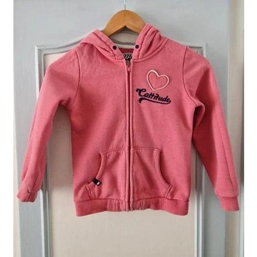 Sweat Zippé Palomino, Taille 7 Ans