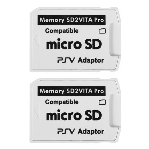 Carte Mémoire Tf Pour Ps Vita, Carte De Jeu Psvita, Adaptateur Psv 5.0, Carte Sd Système 1000/2000 R15, 2x Version 3.60 Sd2660 A