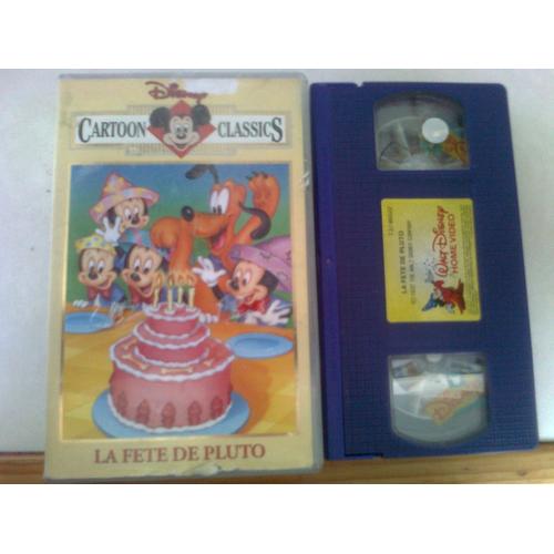 Cassette Vidéo Vhs - La Fête De Pluto - Walt Disney