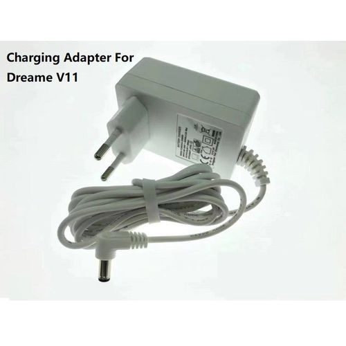 Adaptateur de charge d'origine avec prise UE, pièces de rechange, accessoires pour aspirateur Dreame V11, chargeur, alimentation