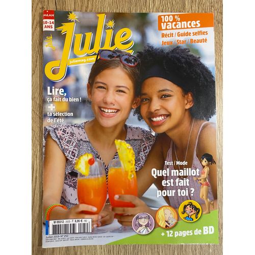 Julie 252 - Juillet 2019 - Lire Ça Fait Du Bien !
