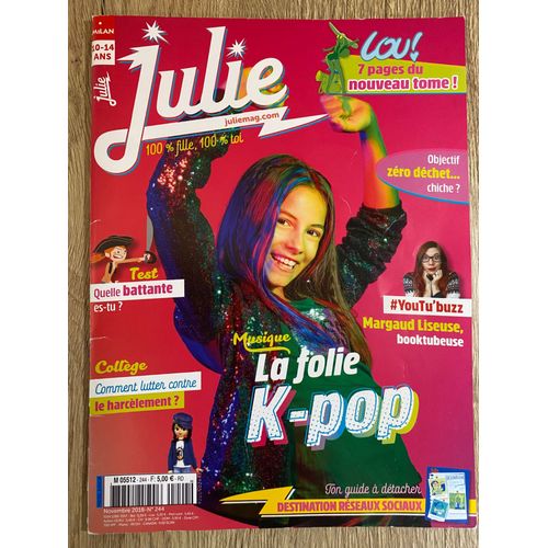 Julie 244 - Novembre 2018 - La Folie K-Pop