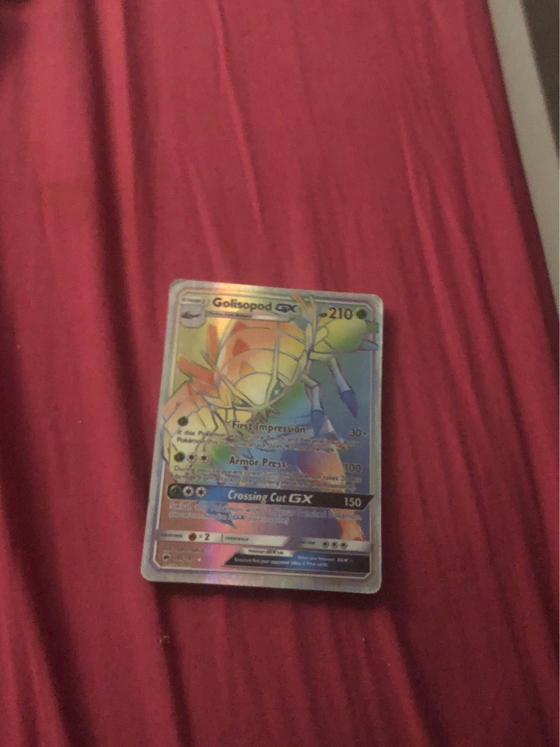 Golisopod Gx Rainbow 148/147