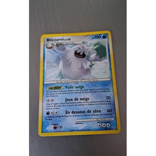 Carte Pokemon Blizzaroi