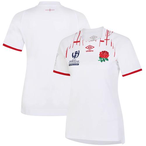 Maillot Angleterre Rugby Red Roses Wrwc Domicile Replica - Femme