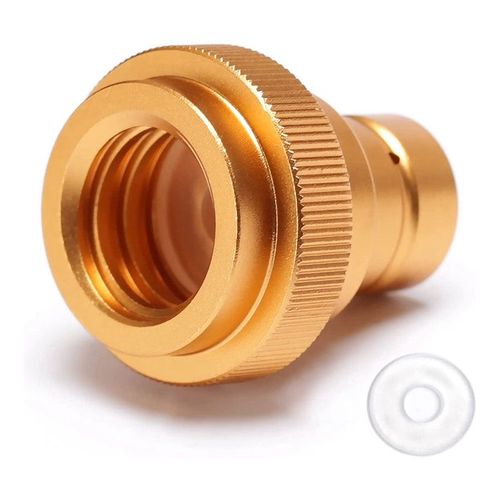 Adaptateur CO2 pour fabrication d'eau étincelante DUO/Terra/Art, cylindre de CO2 avec Valve de fabrication de Soda à filetage mâle TR21-4