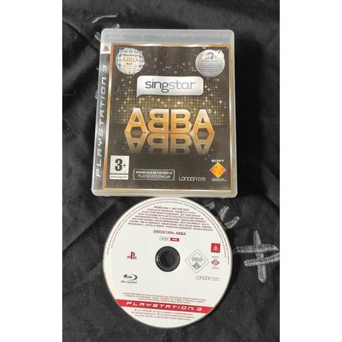 Singstar Abba Rare Promo Disc Version Sony Playstation 3 Ps3 Pal