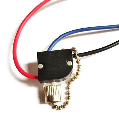 Interrupteur de commande à tirette pour éclairage mural 3 fils interrupteur électrique marche/arrêt pour ventilateur de plafond universel avec cordons de traction livraison directe
