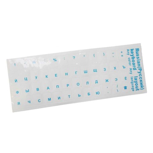 Autocollants de clavier de remplacement lettres, disposition russe, pour PC portable, ordinateur