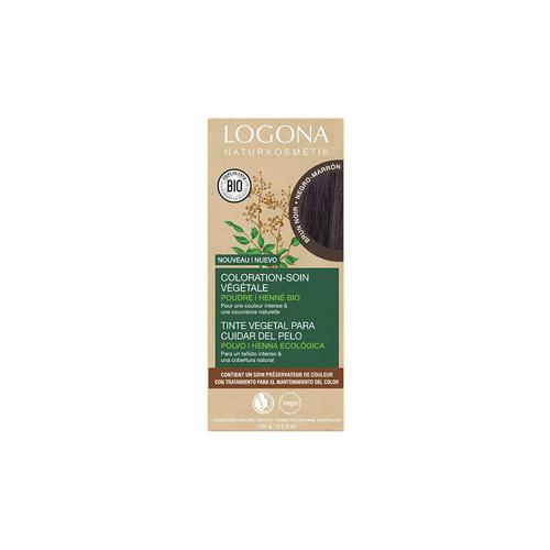Logona - Soin Colorant En Poudre - Brun Noir 