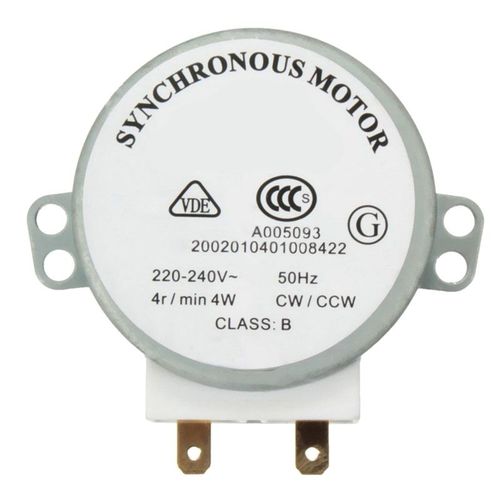 Moteur synchrone pour four à micro-ondes, 220V-240V, 4 tr/min, 4W, souffleur d'air à plateau pivotant, vente au détail
