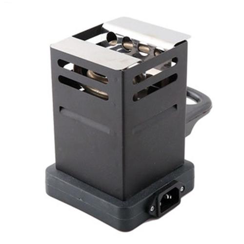 Mini fourneau à charbon de bois électrique carré Portable, pour brûleur de plaque chauffante, four de cuisine à domicile, cuiseur à café, camping-car