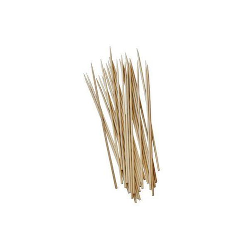 250 BROCHETTES BOIS BAMBOU BIO Ø2.5MM 15CM NATUREL