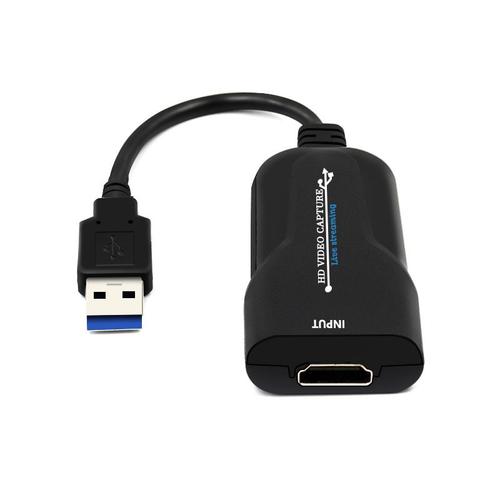 Carte D'acquisition De Jeux Vidéo Compatible Hdmi 4k, Usb 3.0, Pour Enregistrement, Pour Switch, Caméscope, Ps4, Caméra De Diffusion En Direct