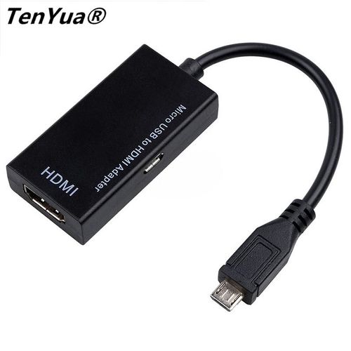 Câble adaptateur Micro USB vers HDMI femelle 1080P HD, pour appareil MHL, adaptateurs HDTV pour Samsung Galaxy HUAWEI