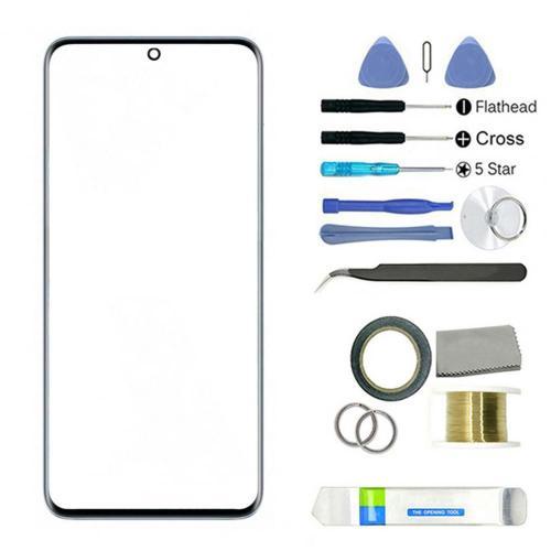 Kit D'outils De Réparation Professionnels Pour Samsung Galaxy S21/S21 Plus/S21 Ultra, Couvercle De Lentille D'écran Tactile Externe En Verre