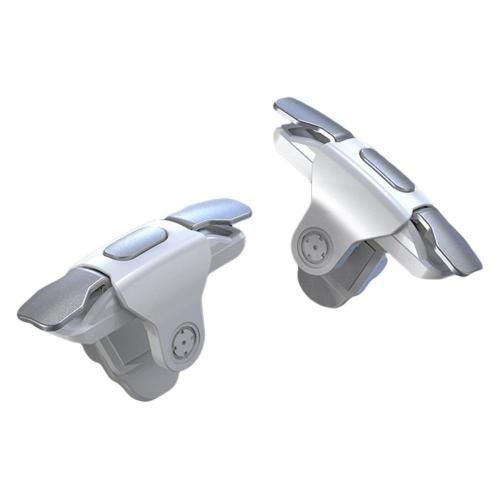 2 Boutons Métalliques S03 Haute Sensibilité, Contrôleur De Déclenchement De Tir Pour Jeux Mobiles Android/Ios, Accessoire De Jeu Anti-Rayures