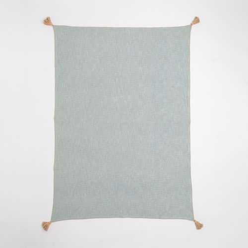 Couverture Plaid En Coton Paraiba Céladon