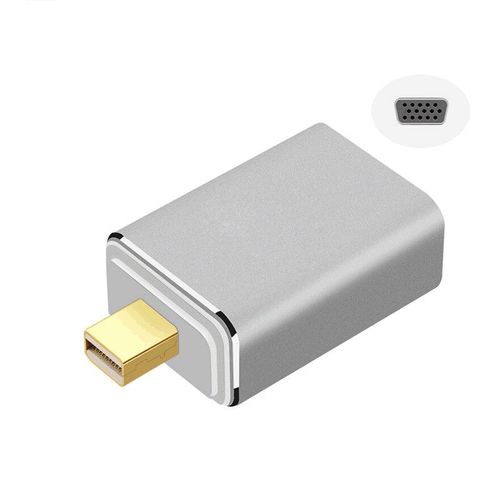 convertisseur DP vers VGA, HDMI, mâle, femelle, câble Thunderbolt, adaptateur 4K pour Macbook, ordinateur, projecteur, séparateur VGA