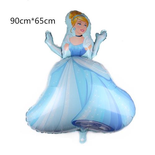 Balloons de fete,D'aluminium Ballons,Ballon Anniversaire Decoration de Fete Anniversaire-Cendrillon