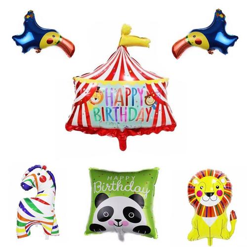 Balloons de fete,D'aluminium Ballons,Ballon Anniversaire Decoration de Fete Anniversaire-cirque