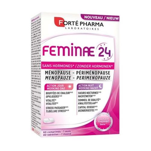 Forté Pharma :Féminae 24 ( Ménopause-Périménopause)*Sans Hormones *60comprimés 