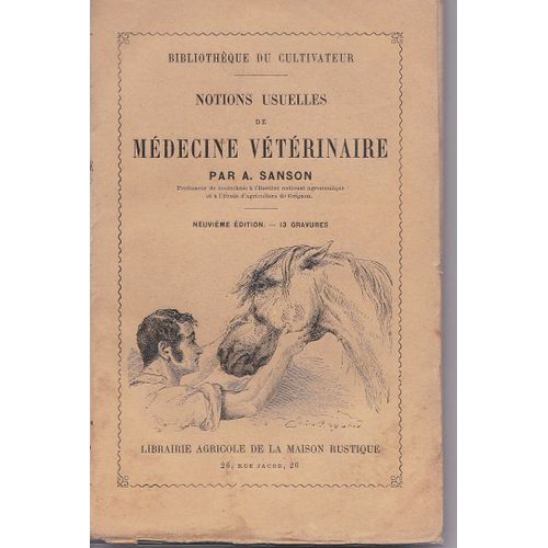 Notions Usuelles De Medecine Veterinaire - A . Sanson