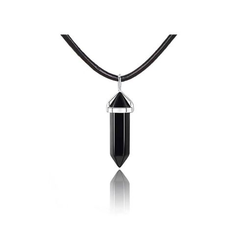 Oeil De Tigre Noir Gallstone Tressé Bracelet Bracelet Tricolore Pierre Naturelle Bracelet Ensemble Usine-Collier