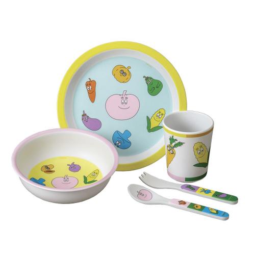 Coffret Repas 5 Pièces Barbapapa Veggie - Petit Jour Paris