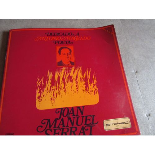 33 Tours Fedicado A Antonio Machado Poeta Joan Manuel Serrat Ref Nlx 1015