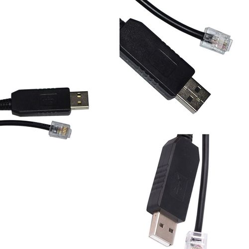 Adaptateur USB vers Rj11 Rj12 6P4C, câble de commande série, câble EQMOD pour az-gti Mount Pc, connexion pour câble de commande manuelle