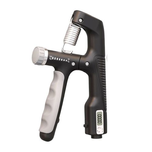 10-100kg Réglable Électronique Main Grip Power Exercice Heavy Gripper Fitness Muscle Training Hand Strengthener-Noir