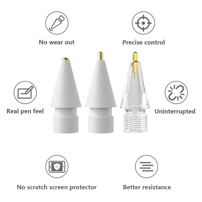 Embouts De Crayon Pour Apple Pays L ,3 Styles, Pas D'usure, ... - 4