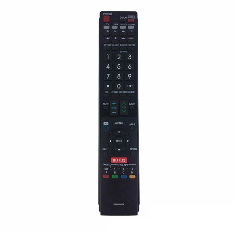 Tlcommande de remplacement adapte pour SHARP TV, 890WJSA,...