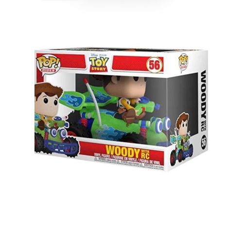 Funko Pop! Rides: Disney Pixar Toy Story - Woody With Rc - Figurine En Vinyle À Collectionner - Idée De Cadeau - Produits Officiels - Jouets Pour Les Enfants Et Adultes - Movies Fans