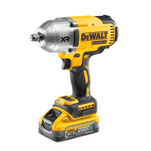 Boulonneuse 1/2? XR 18V DEWALT 5Ah Li-Ion Brushless 1396 Nm Jonc de Sécurité - DCF900H2T-QW