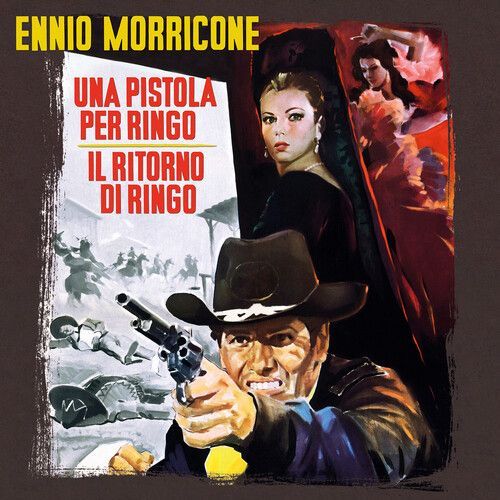 Ennio Morricone - Una Pistola Per Ringo / Il Ritorno Di Ringo (Original Soundtrack) [Vinyl Lp] Colored Vinyl, Clear Vinyl, Red, Indie Exclusive