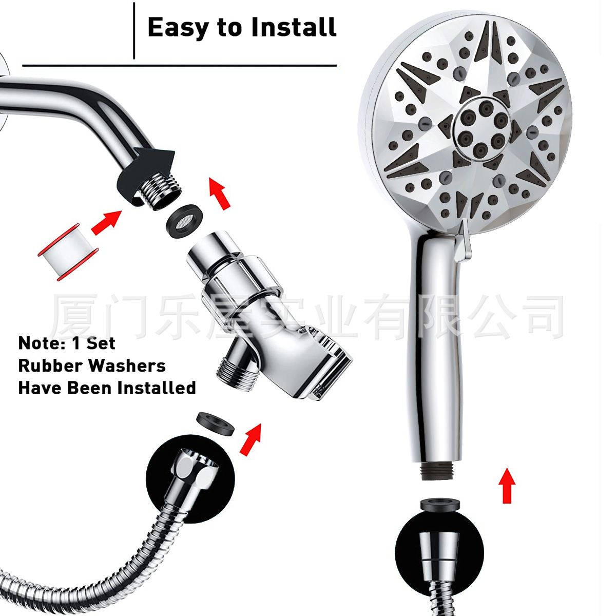 Pommeau de douche europen et amricain 10 fonctions buse d'... - 2