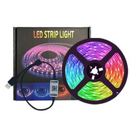 LED Musique Bande Lumières Sans Fil Smart APP Contrôle RGB Lumière avec  Prize US (24 Clés, 5m 150 LED, 3A) BANDE LED - RUBAN LED